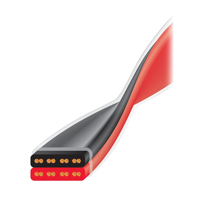 Кабель Wireworld Helicon 16 OFC Speaker Cable Banana - Banana 3 m - рис.1