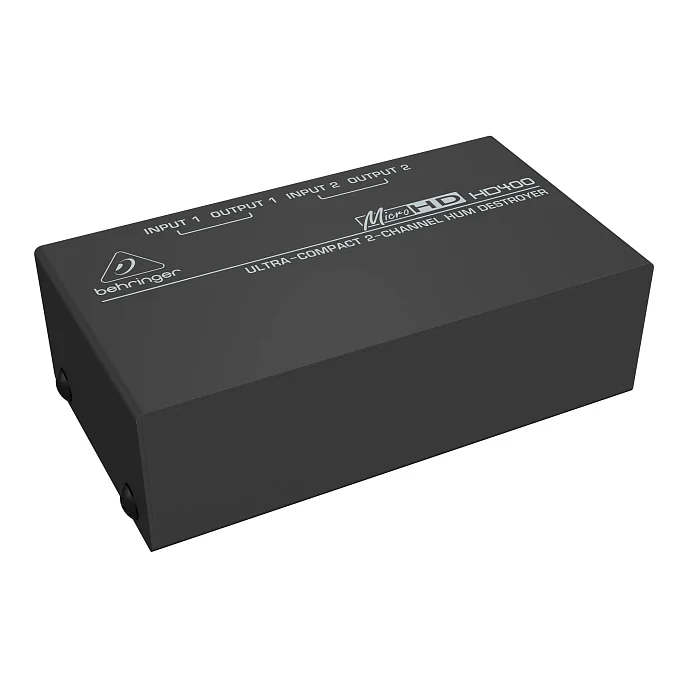 Директ-бокс Behringer Microhd HD400 Black - рис.1