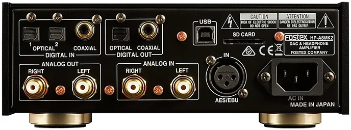 Усилитель-ЦАП для наушников Fostex HP-A8 MK2 - рис.2