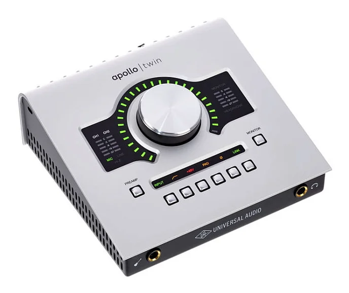 Аудиоинтерфейс Universal Audio APOLLO TWIN DUO silver - рис.1