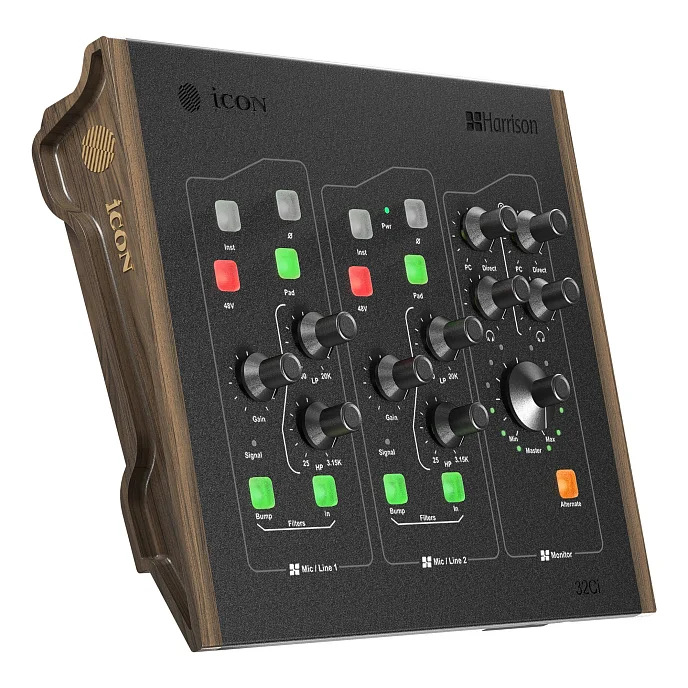 Аудиоинтерфейс iCON 32Ci Black - рис.3