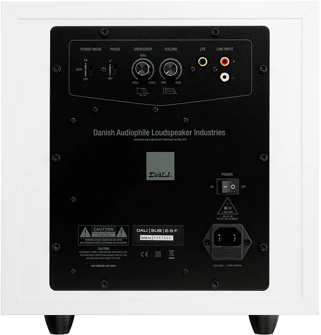 Сабвуфер Dali SUB E-9 F Satin Black - рис.1