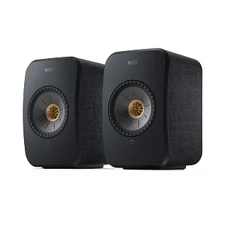KEF LSX II Carbon Black