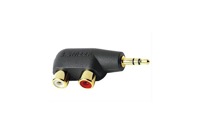 Адаптер AudioQuest Hard Mini 3.5m - 2RCA - рис.1