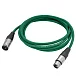 - рис.1 Кабель HeadMade Pro XLR-F - XLR-M Green 2m - рис.1
