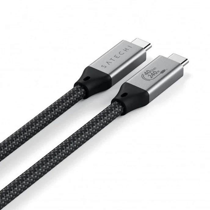 Кабель Satechi USB4 V2 Pro USB-C Black - рис.2