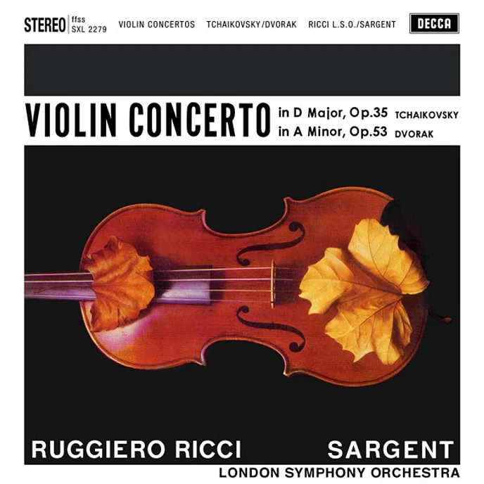 Пластинка Ruggiero Ricci, Tchaikovsky, Dvorak: Violin Concertos - Analogue - 2LP - рис.0