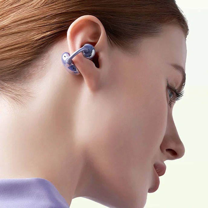 Беспроводные наушники Honor Choice Earbuds Clip Purple - рис.10