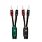 AudioQuest Robin Hood ZERO + Robin Hood BASS BiWire Banana 2.0 m
