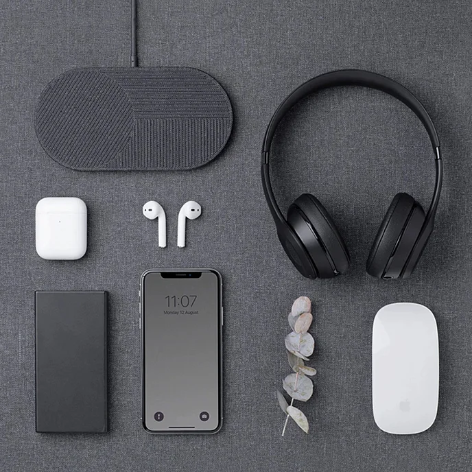Беспроводная зарядка Native Union Drop Xl Wireless Charger 10W Grey - рис.4