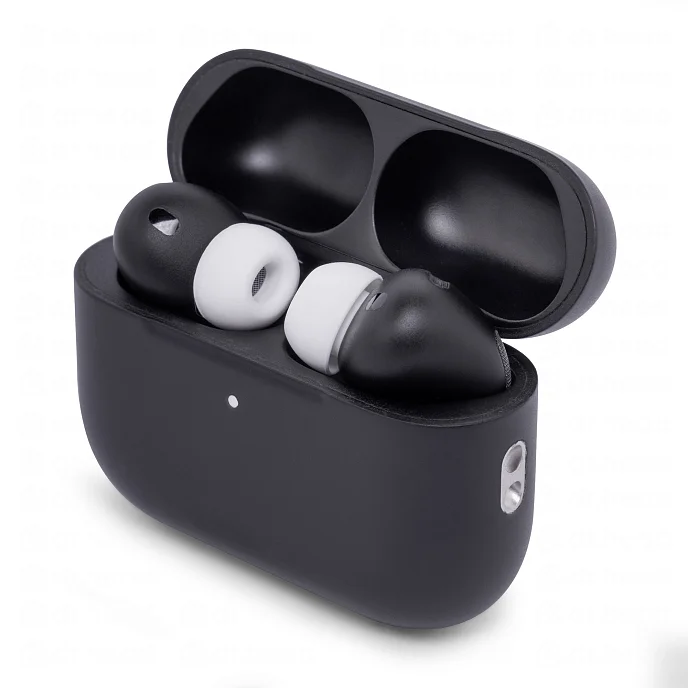 Беспроводные наушники Apple AirPods Pro 3 Black Total Soft Touch - рис.1