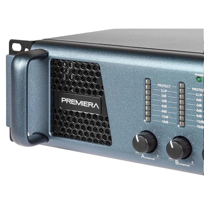Усилитель мощности Premiera CH4 4300 Blue/Silver - рис.3