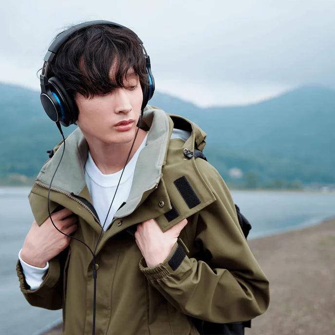 Наушники полноразмерные Audio-Technica ATH-MSR7b Black - рис.8