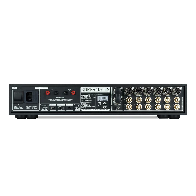 Интегральный усилитель Naim SUPERNAIT 3 Black - рис.3