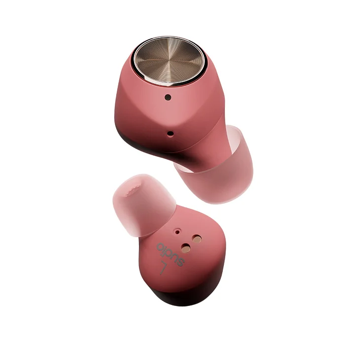 Беспроводные наушники Sudio T2 Burgundy - рис.1