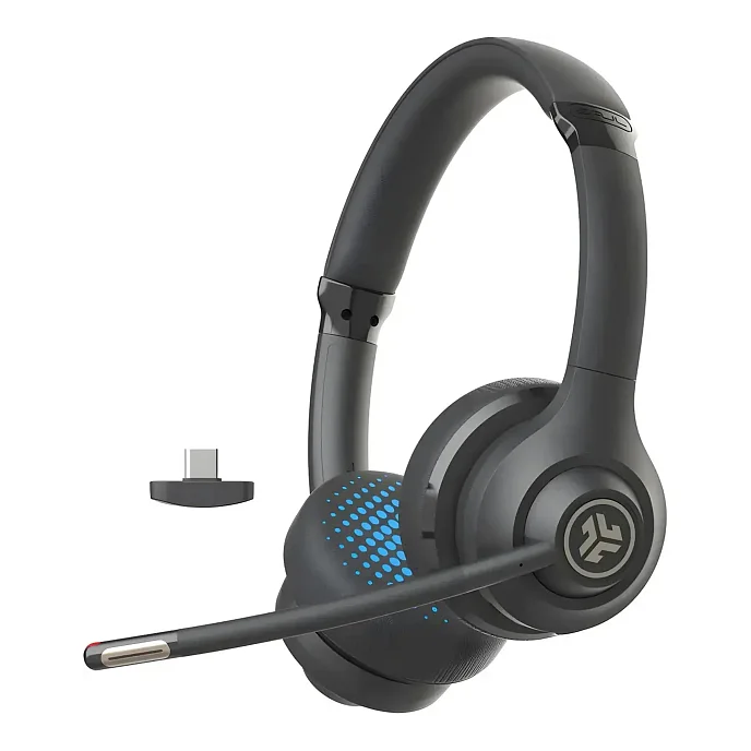 Гарнитура Jlab GO Work Wireless Duo V.2 Link USB-C Black - рис.1