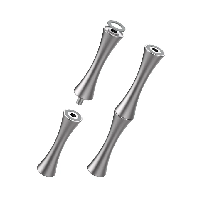 Стойка для Hi-Fi ddHiFi HS400 + SR70 x 4 Warm Gray/Silver - рис.3