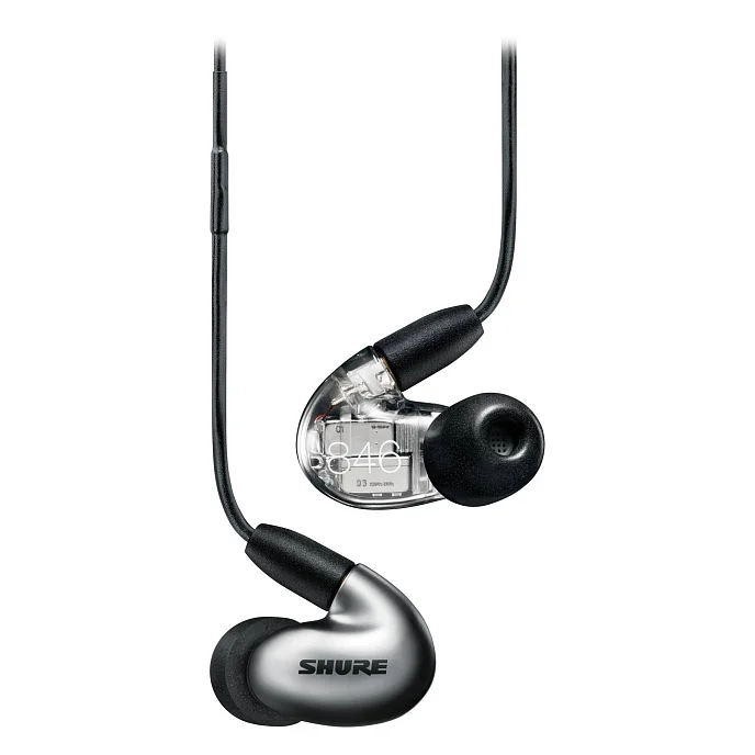 Наушники внутриканальные Shure SE846G2GT+UNI-EFS Silver - рис.1