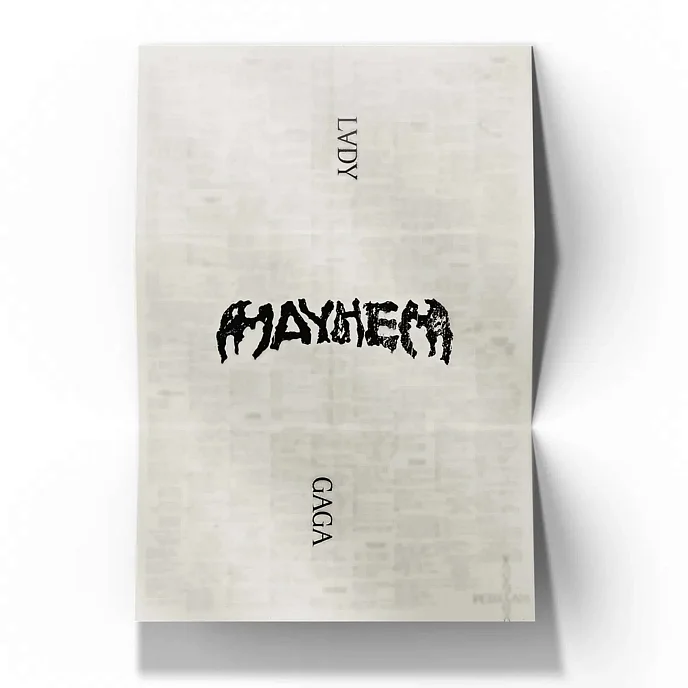 Пластинка Lady Gaga - Mayhem (Alternative Artwork) (Blue Vinyl, Poster) LP - рис.4