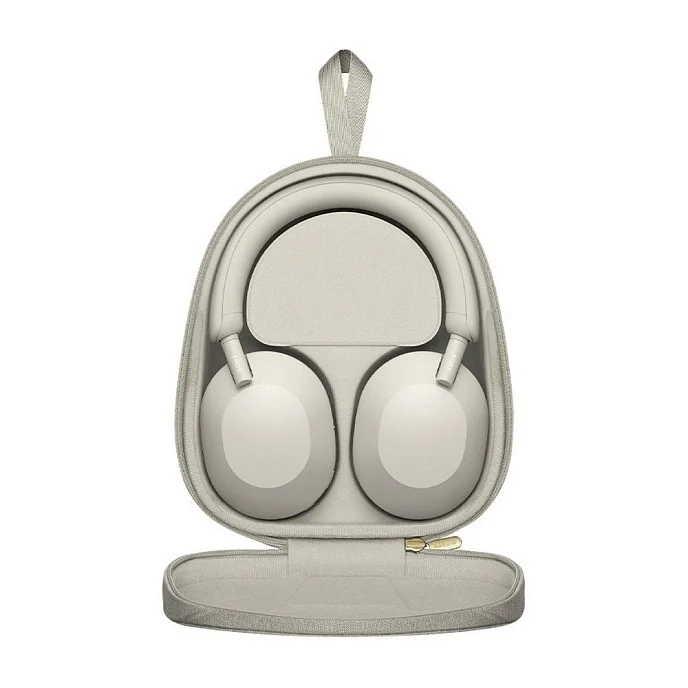 Беспроводные наушники Sony WH-1000XM5 Beige / Silver - рис.3