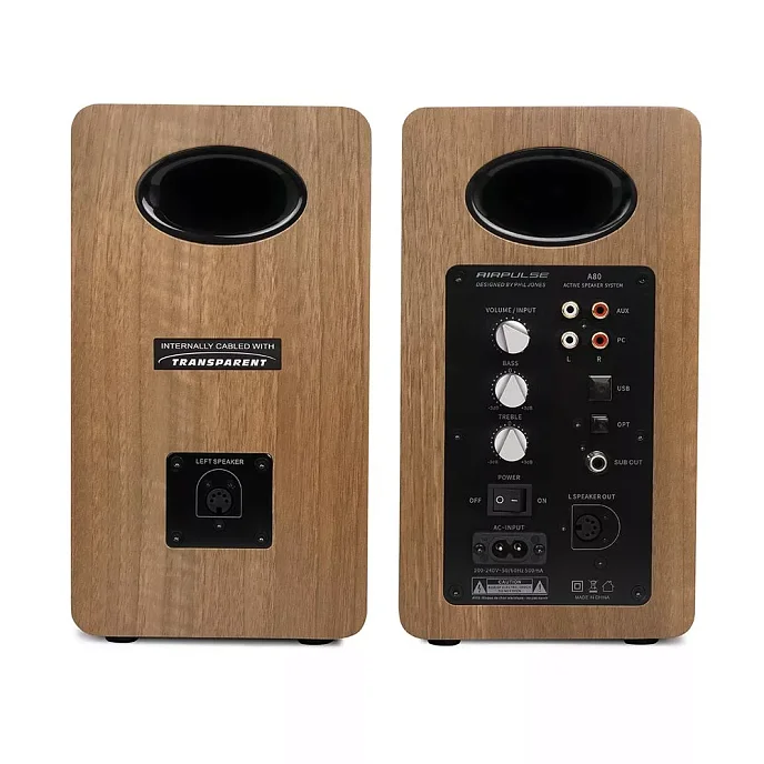 Полочная акустика Edifier AirPulse A80 Walnut - рис.3