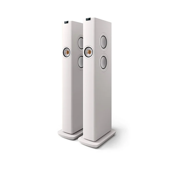 Напольная акустика KEF LS60 Wireless Mineral White - рис.0
