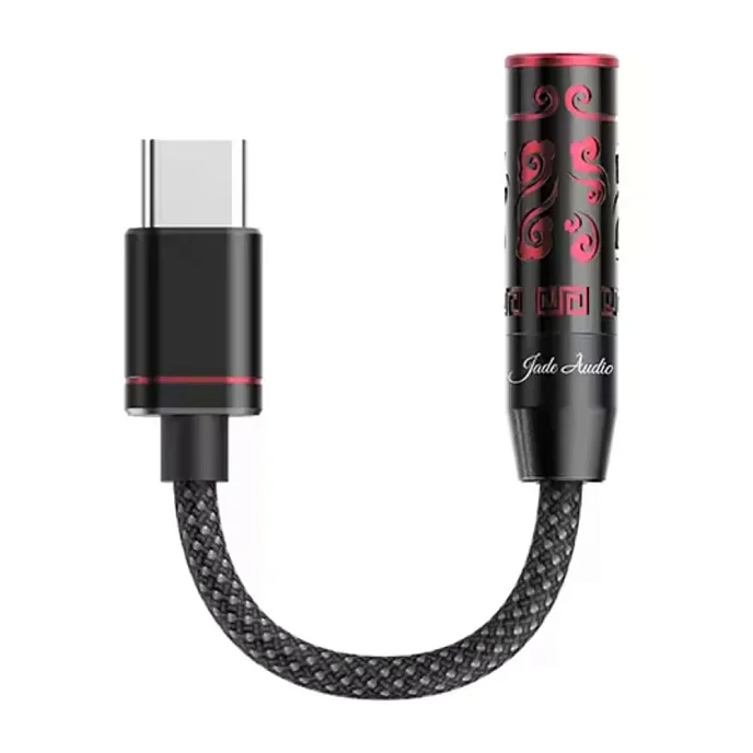 Усилитель для наушников с ЦАП Jade Audio JIEZI A Black Red - рис.1
