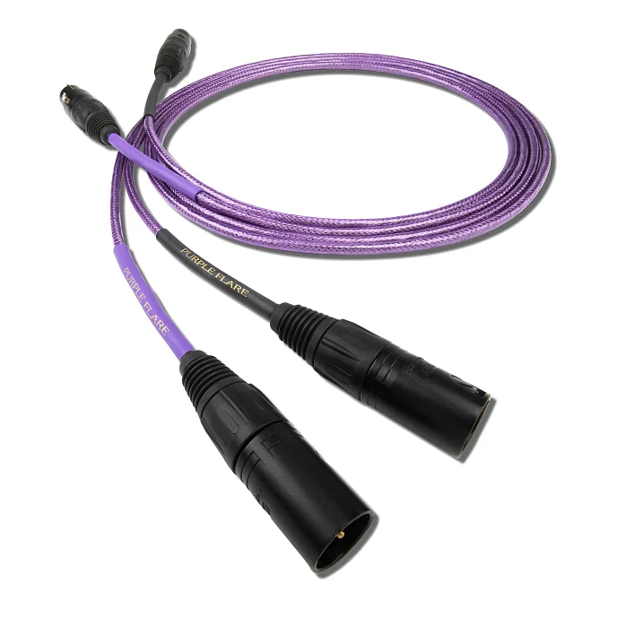 Кабель Nordost Purple Flare 2XLR - 2XLR 1m - рис.0
