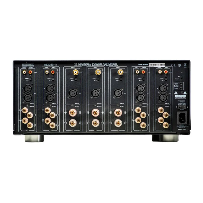 Усилитель мощности Musical Fidelity M6X 250.11 Black - рис.1