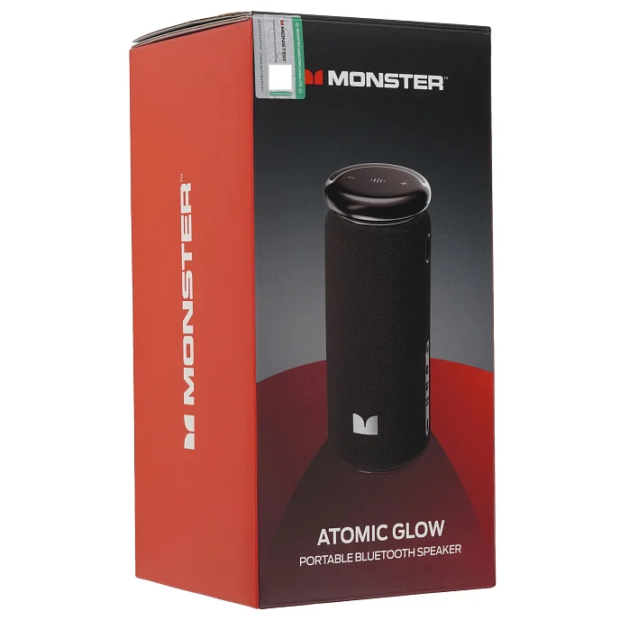 Портативная колонка Monster Atomic Glow Black - рис.11