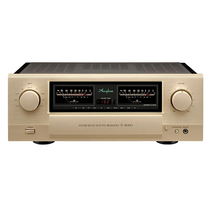 Интегральный усилитель Accuphase E-4000 Gold - рис.0
