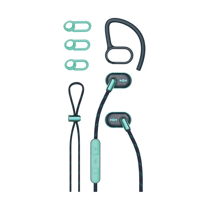 Беспроводные наушники House of Marley Uprise Teal - рис.3