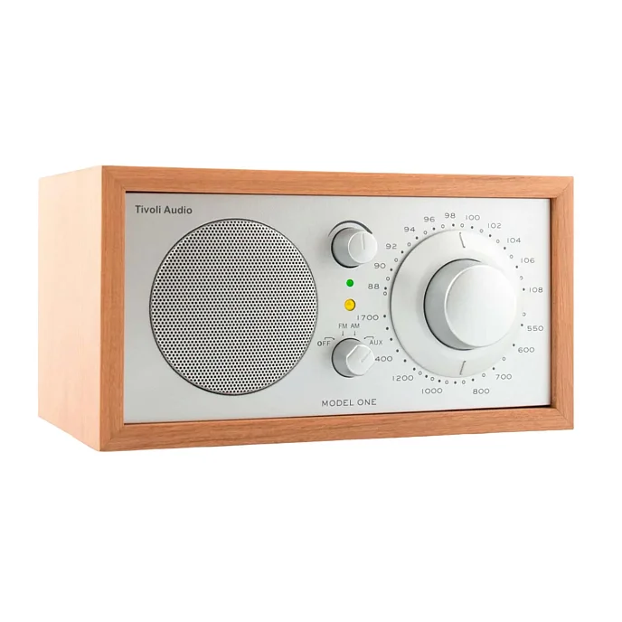 Радиоприемник Tivoli Model One Silver / Cherry - рис.1