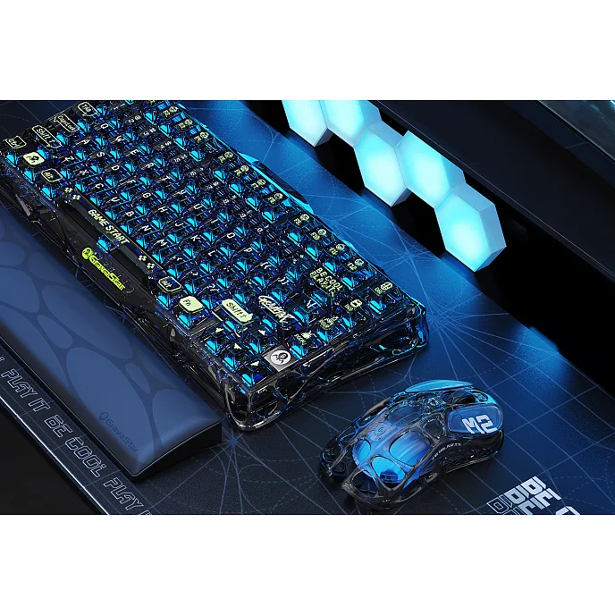 Мышь Gravastar Mercury M2 Black Transparent - рис.6