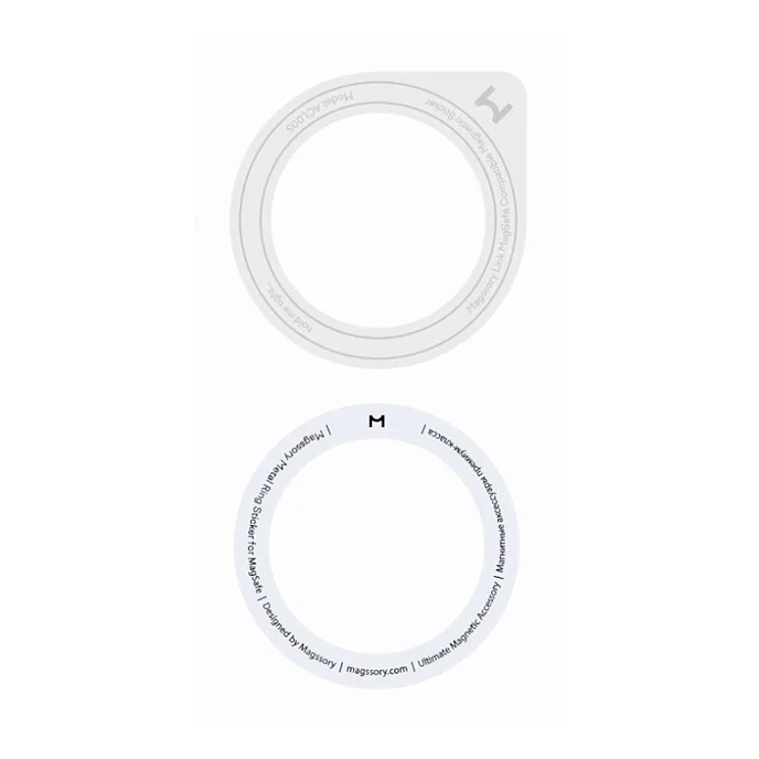 Держатель для телефона Magssory Link&Hold Light Gray - рис.0
