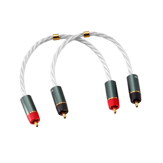 Кабель ddHiFi RC20A 2RCA-2RCA 40cm - рис.0