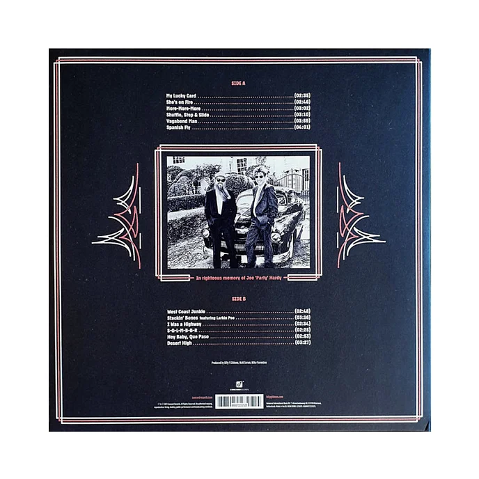 Пластинка Billy Gibbons - Hardware LP - рис.1