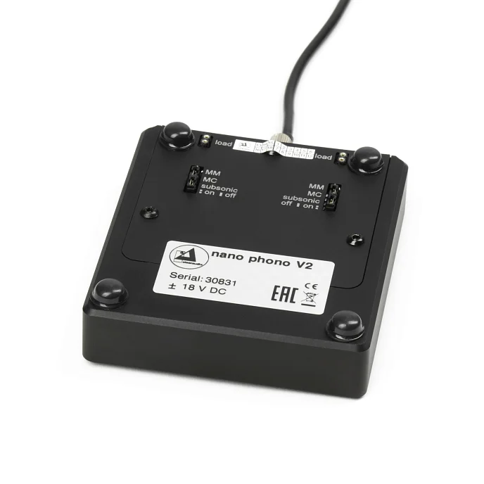 Фонокорректор Clearaudio Nano Phono V2 Black - рис.3