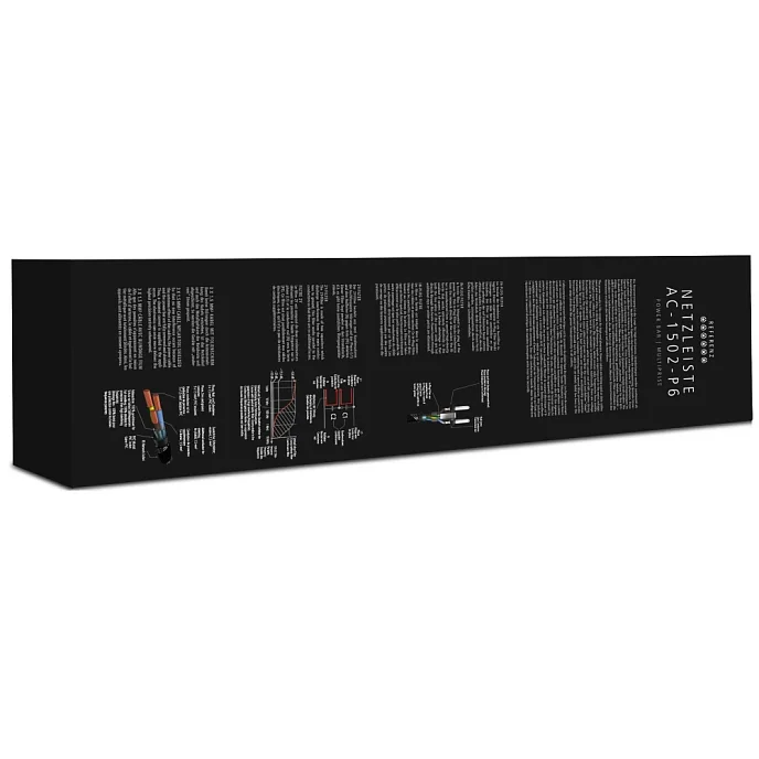 Сетевой фильтр Inakustik Referenz Power Bar AC-1502-P6 1.5m - рис.2