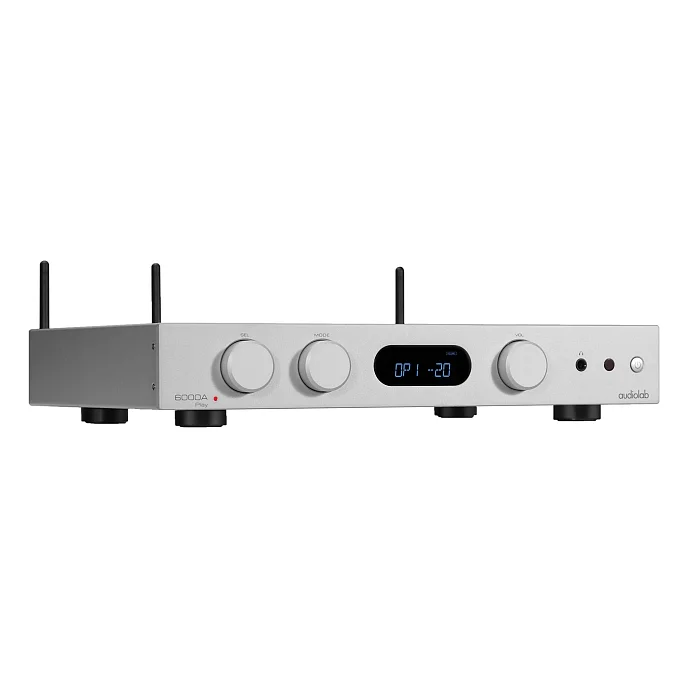 Интегральный усилитель Audiolab 6000A Play Silver - рис.1