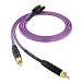 - рис.0 Кабель Nordost Purple Flare 2RCA - 2RCA 1m - рис.0