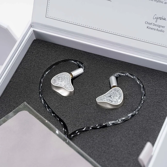 Наушники внутриканальные Kinera ThorKing Glossy Silver - рис.9