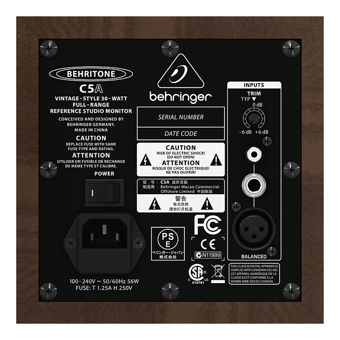 Студийный монитор Behringer Behritone C5A Wood - рис.3