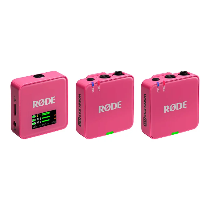 Микрофон беспроводной RODE Wireless GO Gen 3 Pink - рис.0