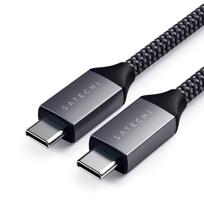 Кабель Satechi USB-C to USB-C 100W Charging Cable 2m - рис.1