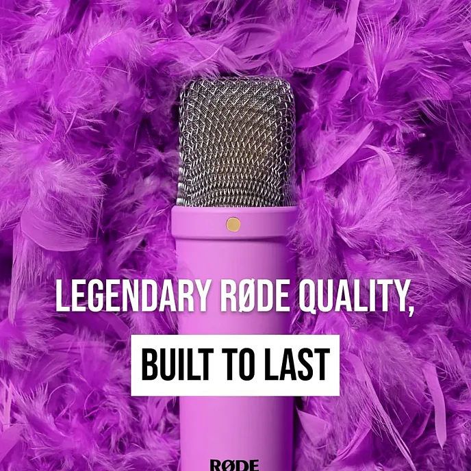 Микрофон студийный RODE NT1 Signature Purple - рис.11