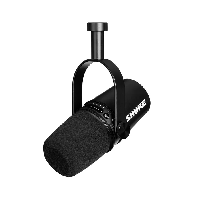 Микрофон для стриминга и игр Shure MV7 Black - рис.0