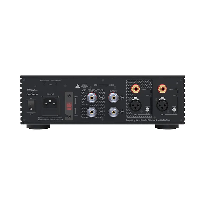 Усилитель мощности Eversolo AMP-F2 Black - рис.3