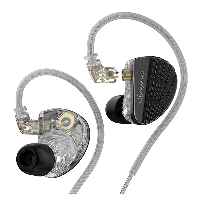 Наушники внутриканальные KZ Symphony without mic Black - рис.3