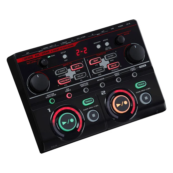 Студийное оборудование Boss RC-202 Loop Station Black - рис.1